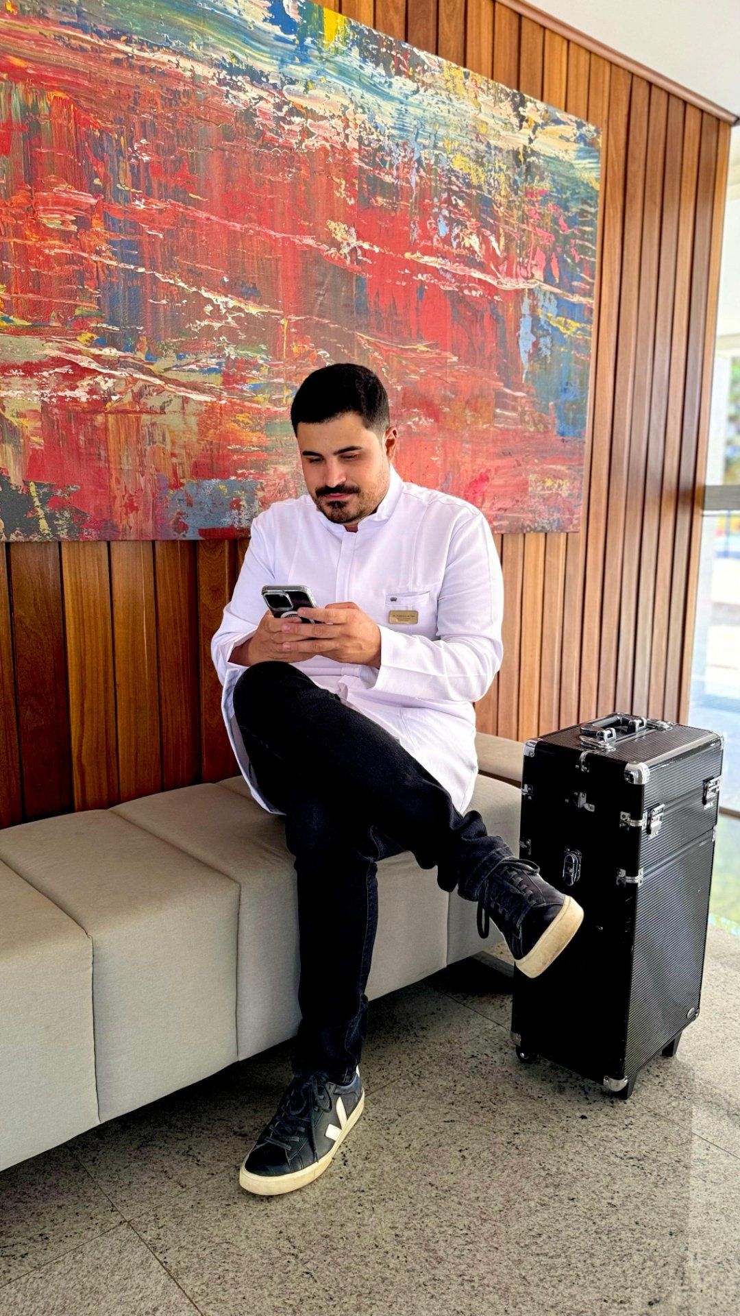 Atestado de viagem internacional - M.V FREDERICO DO VALE